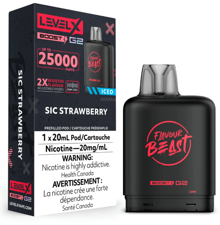 LEVEL XBOOST G2 SIC STRWBERRY