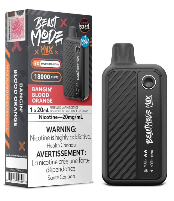 BEAST XMODZ MAX BANGIN BLOOD ORANGE