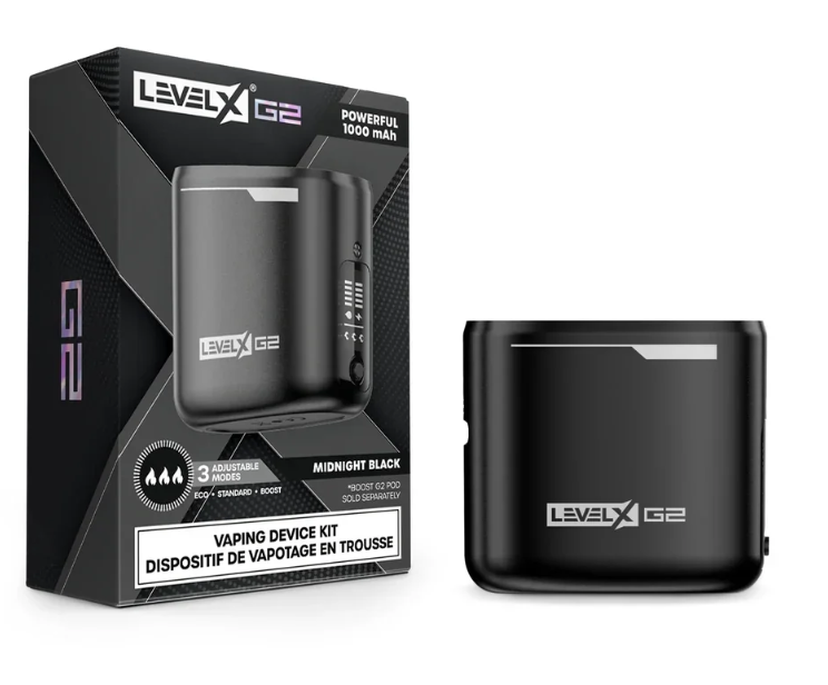 LEVEL X G2 VAPING DEVICE KIT MIDNIGHT BLACK