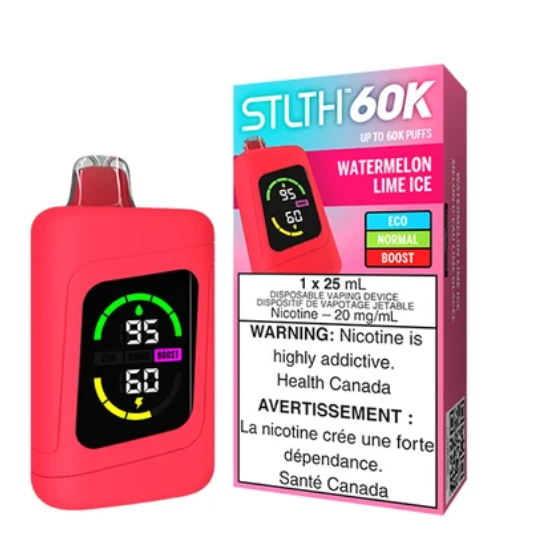STLTH WATERMELON LIME ICE