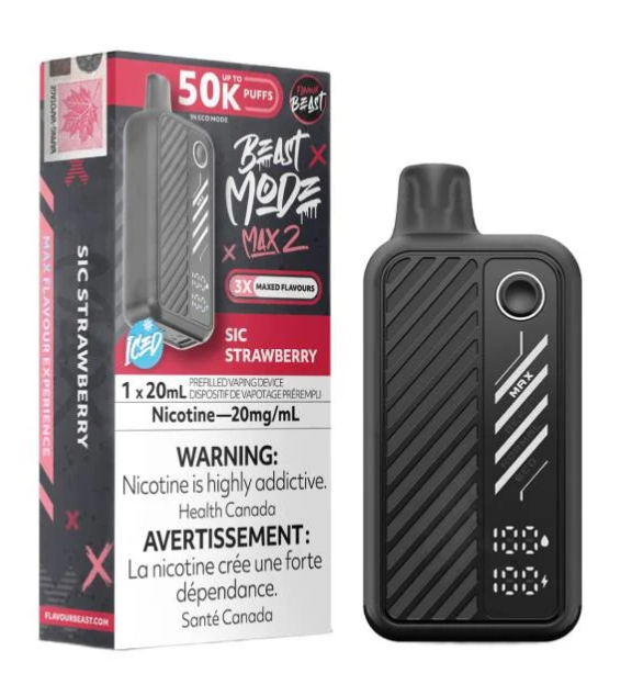 BEAST XMODZ MAX SIC STRAWBERRY
