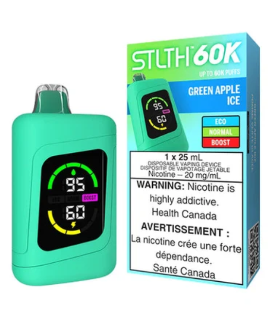 STLTH GREEN APPLE ICE